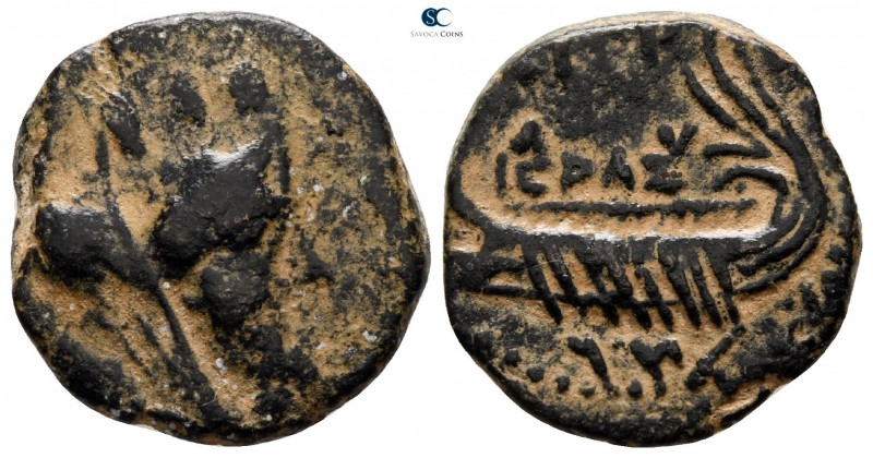 Phoenicia. Tyre. Pseudo-autonomous AD 112-113. 
Bronze Æ

18 mm., 4.68 g.

...