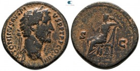 Antoninus Pius AD 138-161. Rome. Sestertius Æ