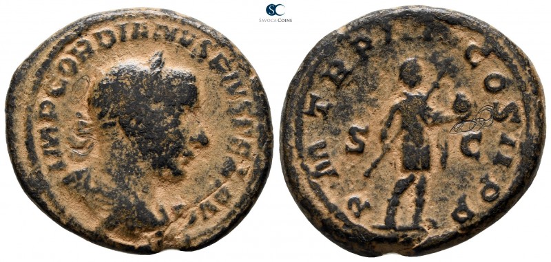 Gordian III AD 238-244. Rome
As Æ

26 mm., 11.00 g.



very fine