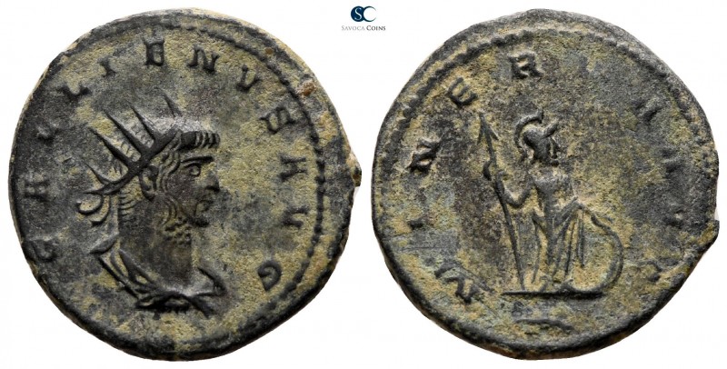 Gallienus AD 253-268. Antioch
Antoninianus Æ

20 mm., 4.01 g.



nearly v...