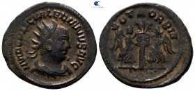 Valerian I AD 253-260. Antioch. Antoninianus Æ