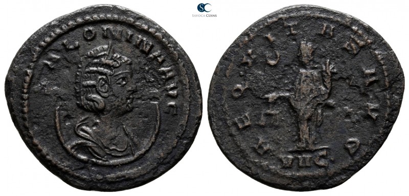 Salonina AD 254-268. Antioch
Antoninianus Æ

22 mm., 3.05 g.



very fine...