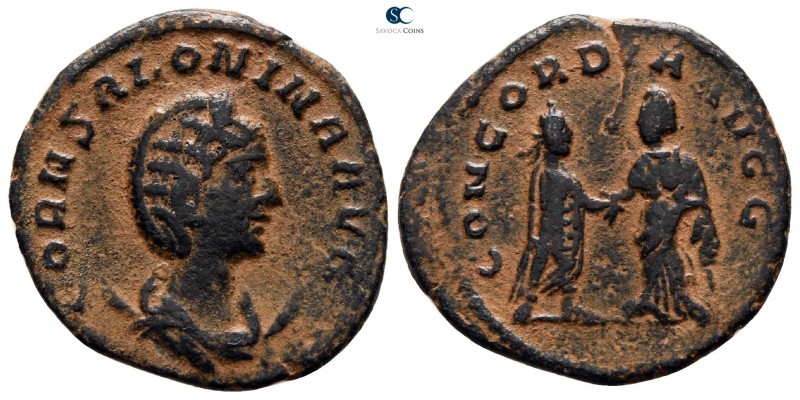 Salonina AD 254-268. Samosata
Antoninianus Æ

21 mm., 2.90 g.



very fin...