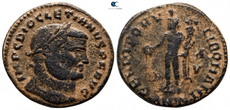 Diocletian AD 284-305. Antioch
Follis Æ

25 mm., 8.83 g.



nearly very f...