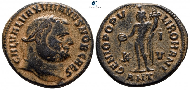 Galerius as Caesar AD 293-305. Antioch
Follis Æ

26 mm., 10.03 g.



very...