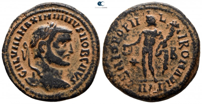 Galerius AD 305-311. Antioch
Follis Æ

26 mm., 10.69 g.



nearly very fi...