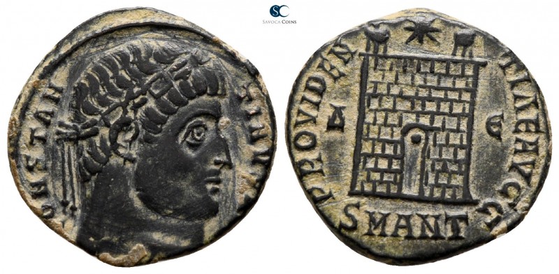 Constantine I the Great AD 306-337. Antioch
Follis Æ

17 mm., 2.56 g.



...