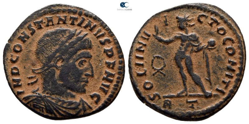 Constantine I the Great AD 306-337. Rome
Follis Æ

20 mm., 2.44 g.



ver...