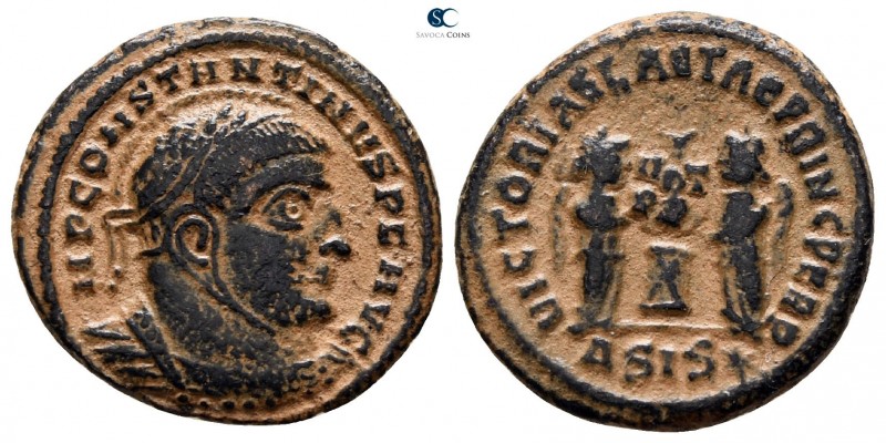 Constantinus I the Great AD 306-336. Siscia
Follis Æ

17 mm., 3.02 g.



...