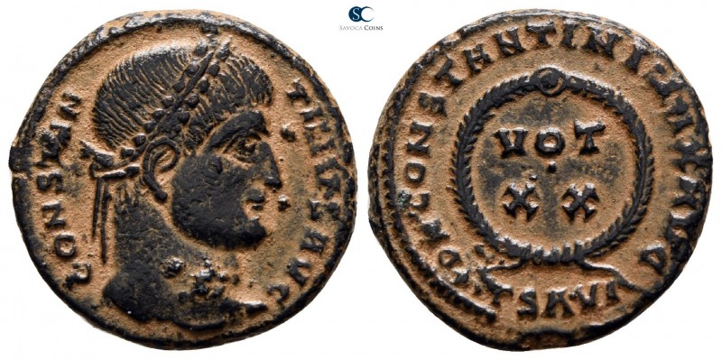 Constantinus I the Great AD 306-336. Thessaloniki
Follis Æ

18 mm., 3.49 g.
...