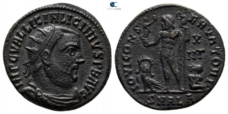 Licinius I AD 308-324. Alexandria
Follis Æ

18 mm., 3.44 g.



very fine