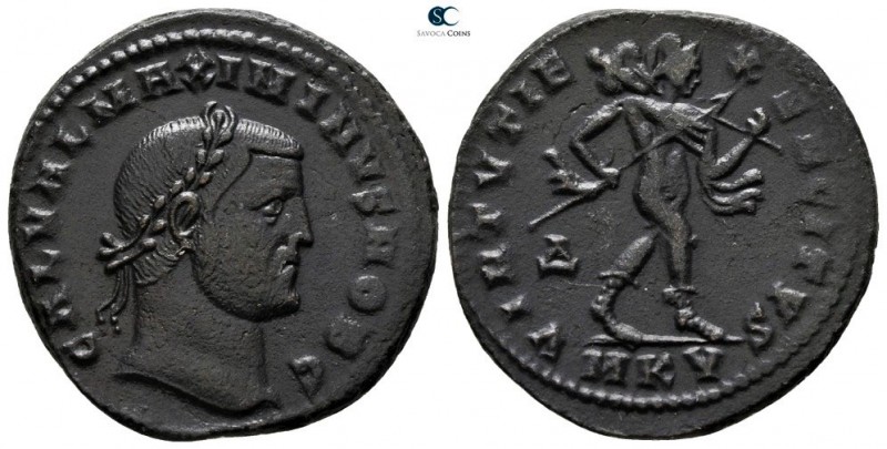 Maximinus II Daia AD 310-313. Cyzicus
Follis Æ

26 mm., 7.73 g.



very f...