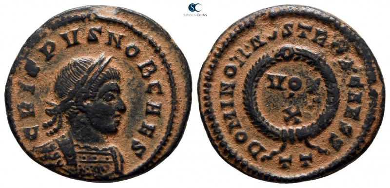 Crispus, as Caesar AD 317-326. Ticinum
Follis Æ

19 mm., 3.05 g.



very ...