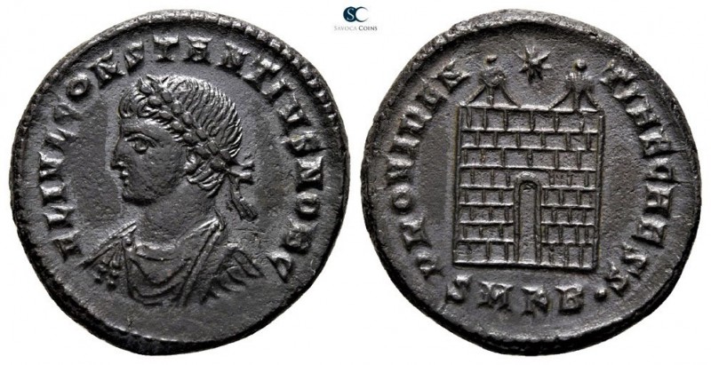 Constantius II as Caesar AD 324-337. Cyzicus
Follis Æ

28 mm., 3.28 g.


...