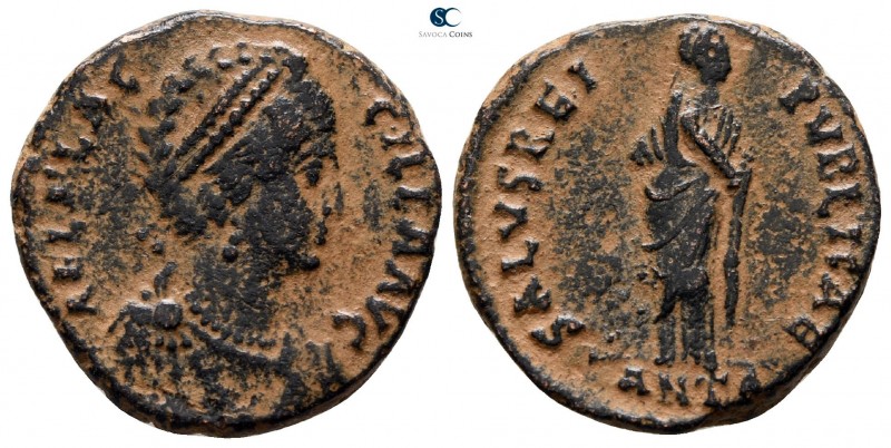 Aelia Flacilla AD 383-386. Antioch
Follis Æ

19 mm., 5.18 g.



nearly ve...