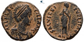 Aelia Flacilla AD 383-386. Antioch. Follis Æ
