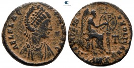 Aelia Flacilla AD 383-386. Antioch. Follis Æ