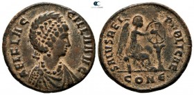 Aelia Flacilla AD 383-386. Constantinople. Follis Æ