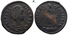 Aelia Flacilla AD 383-386. Constantinople. Follis Æ