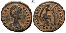 Aelia Flacilla AD 383-386. Heraclea. Follis Æ