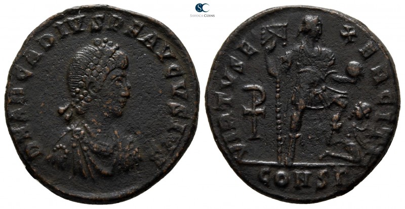 Arcadius AD 383-408. Constantinople
Follis Æ

21 mm., 5.18 g.



very fin...
