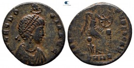 Aelia Eudoxia AD 400-404. Nicomedia. Follis Æ