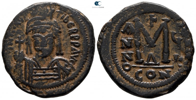 Maurice Tiberius AD 582-602. Constantinople
Follis Æ

30 mm., 12.66 g.


...