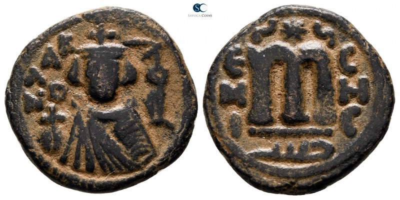 Umayyad Caliphate circa AD 660-690. Hims (Emesa) mint
Fals Æ

18 mm., 4.32 g....