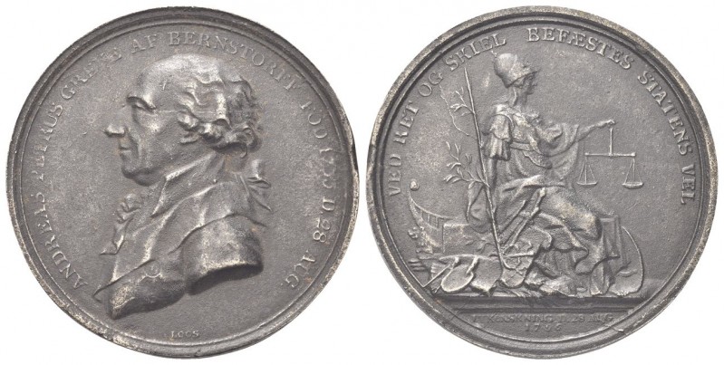 GERMANIA
Andrea Peter Bernstorff (primo ministro danese), 1735-1797).
Medaglia...