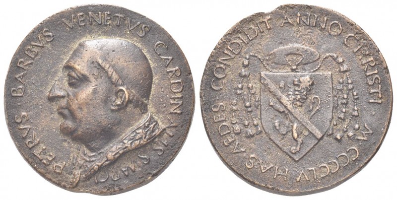 ROMA
Paolo II (Pietro Barbo), 1464-1471.
Medaglia 1455 opus A. Guazzalotti.
Æ...