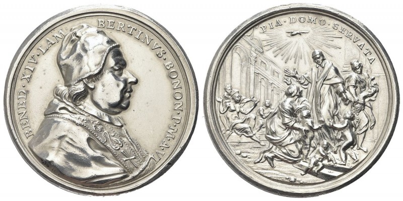 ROMA
Benedetto XIV (Prospero Lorenzo Lambertini), 1740-1758.
Medaglia 1746 a. ...