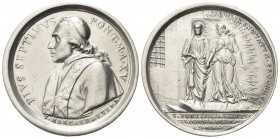 ROMA
Pio VII (Barnaba Chiaramonti), 1800-1823.
Medaglia 1814 a XV opus T. Mercandetti.
Ag, gr. 18,91 mm 40
Dr. PIVS SEPTIMVS - PONT MAX A XV. Bust...