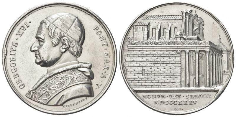 ROMA
Gregorio XVI (Bartolomeo Alberto Cappellari), 1831-1846.
Medaglia 1835 a....