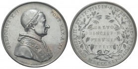 ROMA
Gregorio XVI (Bartolomeo Alberto Cappellari), 1831-1846.
Medaglia straordinaria 1841 a. XI opus F. Martelli.
Æ, gr. 42,36 mm 45
Dr. GREGORIVS...