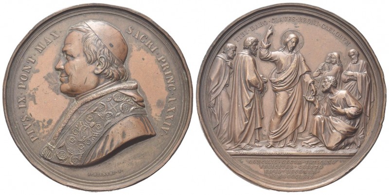 ROMA
Pio IX (Giovanni Maria Mastai Ferretti), 1846-1878.
Medaglia 1869 opus G....