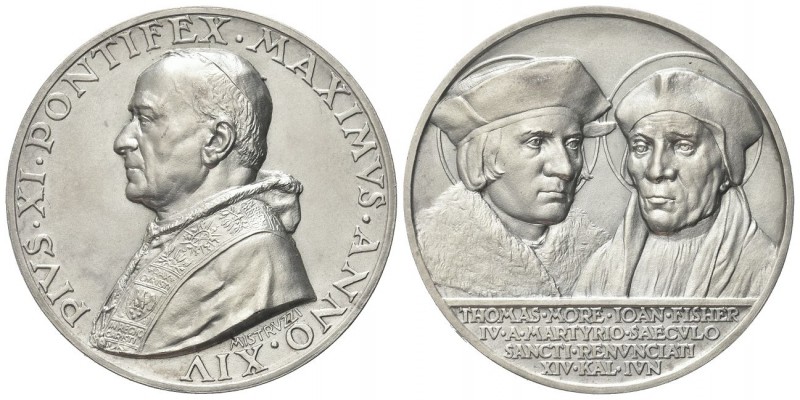 ROMA
Pio XI (Achille Ratti), 1922-1939.
Medaglia 1935 a. XIV opus A. Mistruzzi...