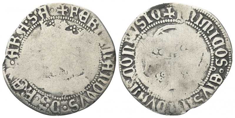 CAGLIARI
Ferdinando II d’Aragona (Ferrandino), 1495-1496.
Reale.
Ag, gr. 2,56...