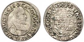 AUSTRIA
Carlo II, 1664-1695.
3 kreuzer 1669, Olmntz.
Mi, gr. 1,76 mm. -
KM#227.1.
 BB / SPL
