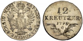 AUSTRIA
Francesco II, 1792-1835.
12 kreuzer 1795, C.
Mi, gr. 3,91 mm. -
KM#2137.
 SPL