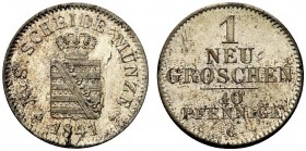 GERMANIA
Sassonia. Friedrich August II, 1836-1854.
1 N. Groschen 1841, G.
Mi, gr. 2,03 
KM#1159.
 FDC