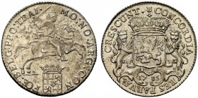OLANDA
Utrecht, 1581-1795.
1/2 ducatone 1785.
Ag, gr. 16,24 
KM#115.
 Fondi brillanti. SPL