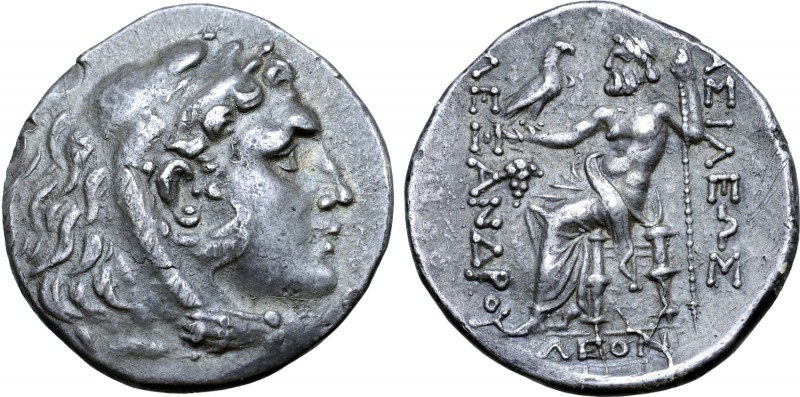 Moesia, Dionysopolis AR Tetradrachm. Leon-, magistrate. In the name and types of...