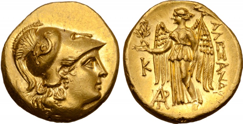 Moesia, Kallatis AV Stater. In the name and types of Alexander III of Macedon. C...