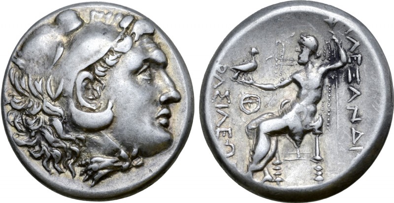 Moesia, Tomis AR Tetradrachm. In the name and types of Alexander III of Macedon....