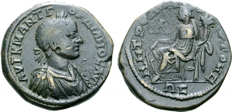 Moesia, Tomis Æ25 Assaria. Gordian III, AD 238-244. AVT K M ANT ΓOPΔIANOC VΓ, la...