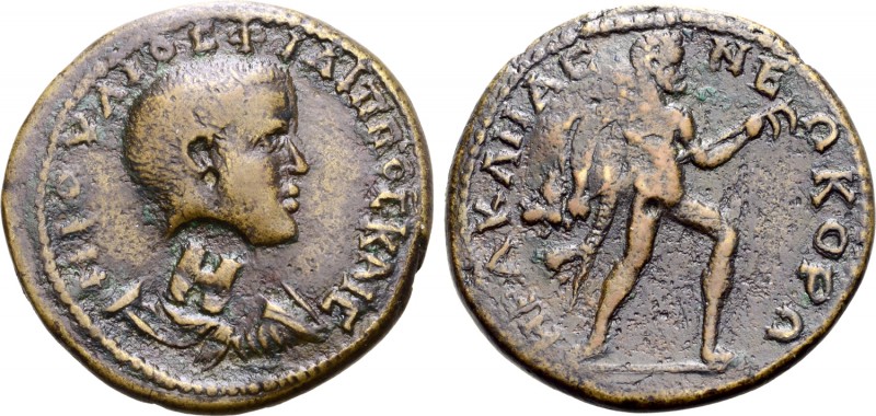 Bithynia, Herakleia Pontika Æ 8 Assaria. Philip II, as Caesar, AD 244-247. Μ ΙΟΩ...