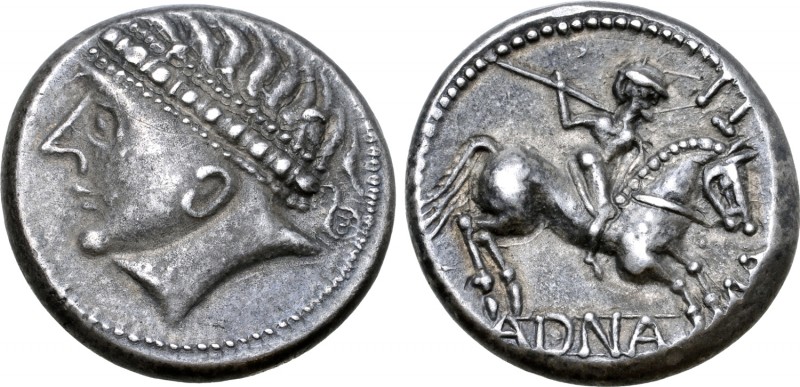 Central Europe, West Noricum AR Tetradrachm. Adnamati Type. Circa 2nd - 1st cent...