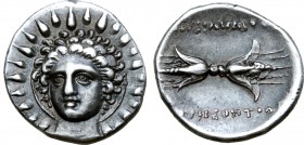 Calabria, Tarentum AR Diobol.
