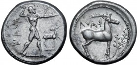 Bruttium, Kaulonia AR Stater.