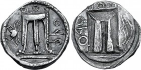 Bruttium, Kroton AR Stater.